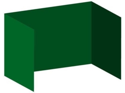 Pack 3 Laterais Lisas Para Tendas 3x2 Eco - Verde