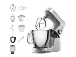 Robot de Cozinha KENWOOD Titanium Chef Baker XL KVL85.124SI (7 L - 1200 W - 9 Acessórios)