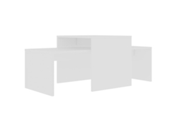 Coffee Table, Coffee Tables Vidaxl Branco Madeira Processada (n/a)