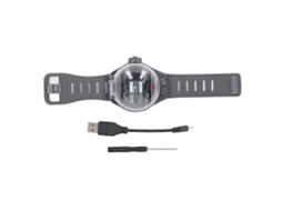 Mali brinquedo Carro Rc com Relógio Controle Remoto 2.4g Mini com Capa de Proteção Cinza Type 3