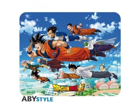 Mouse Pad Dragon Ball Super Grupo 23.5x19.5cm Tema Dragon Ball Super Dragon Ball Super Group