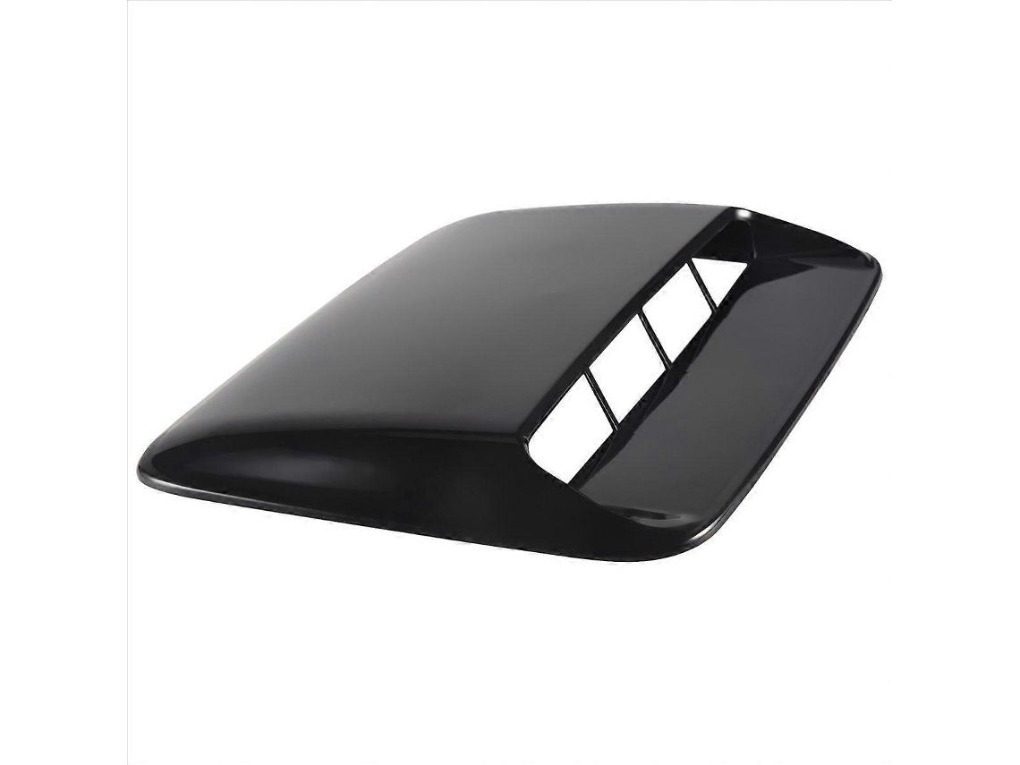 Tampa Universal Preta Brilhante Para Saída De Ar Do Capô De Carro_yua