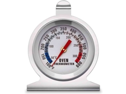 Termômetro de Cozinha para Alimentos Forno em Aço Inoxidável Leitura Instantânea, Faixa Medição 100 a 600 °f, Medidor Temperatu AQUAFORGE