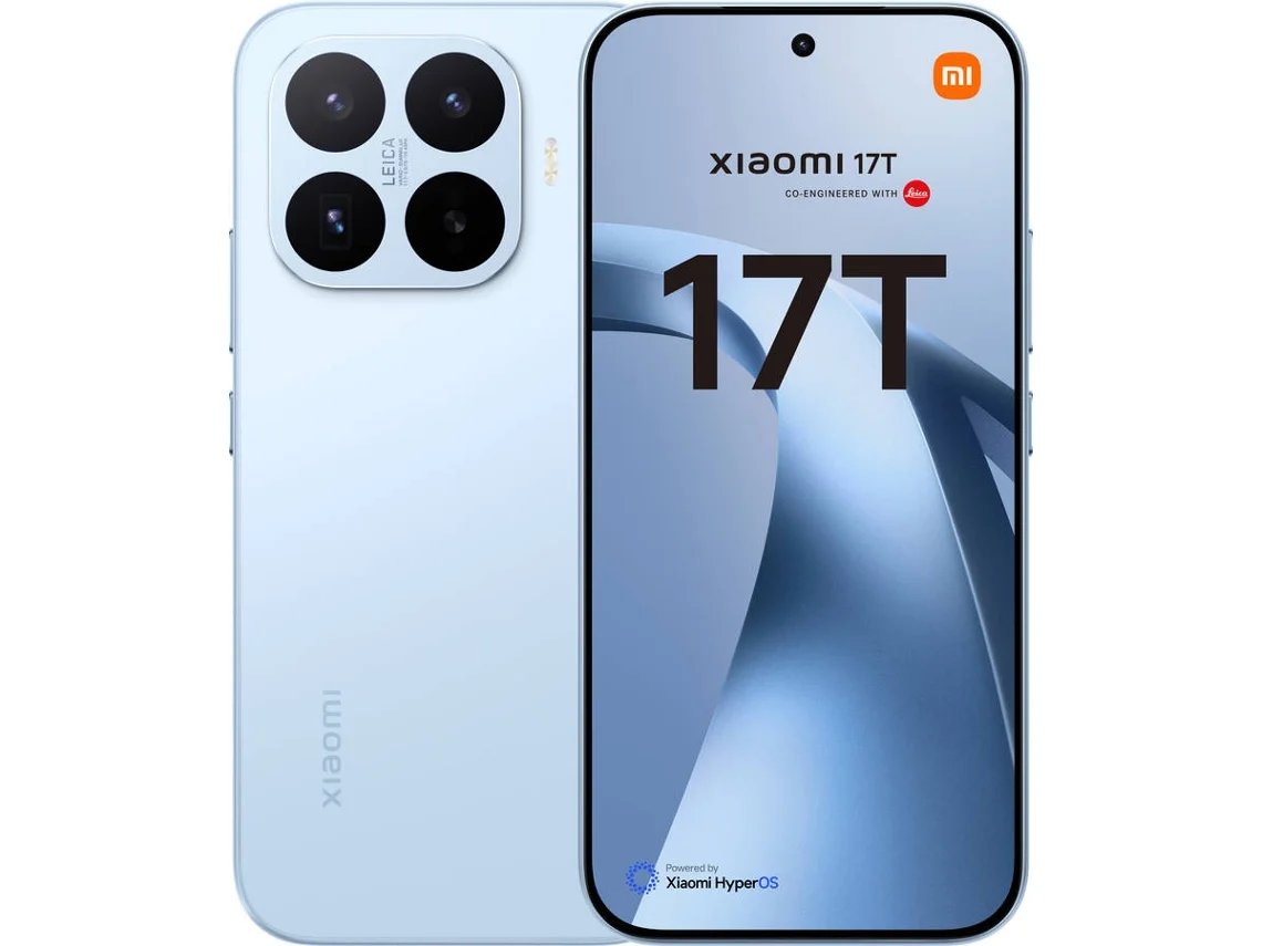 Smartphone XIAOMI 17T 5G (6,59'' - 12 GB - 256 GB - Azul)