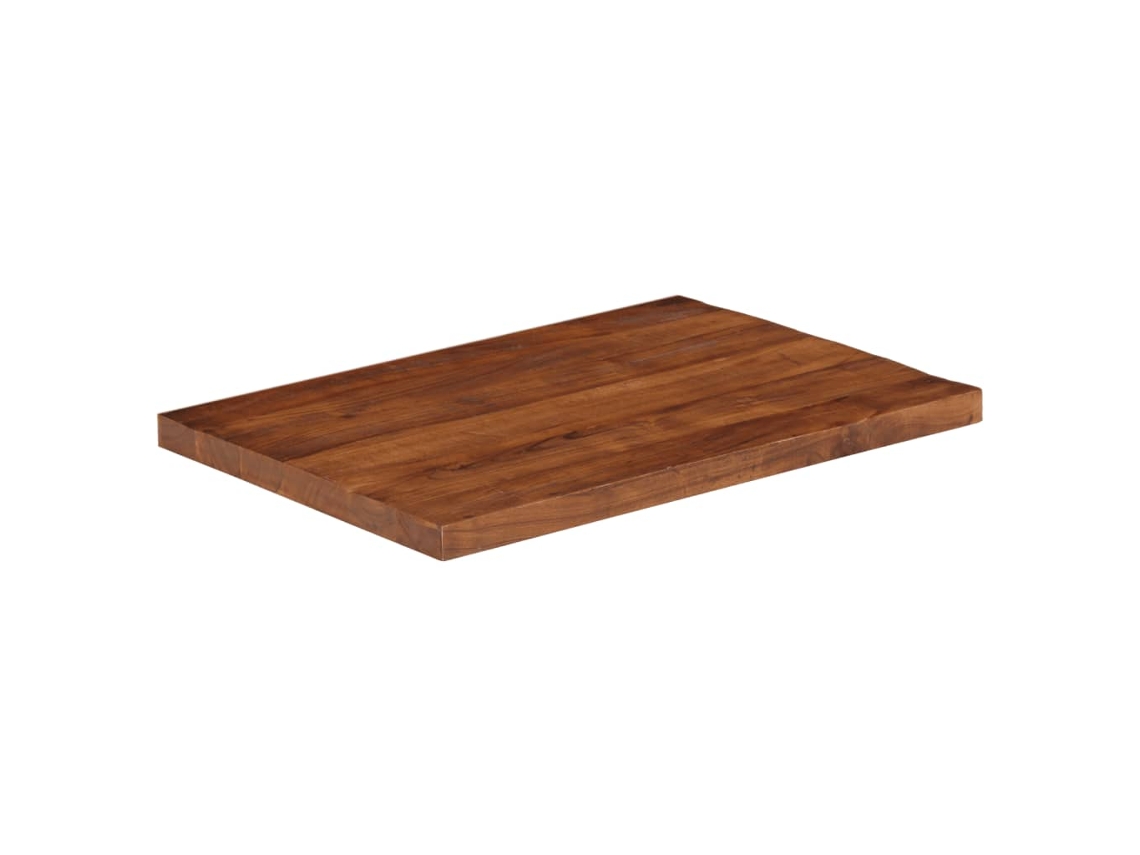 Tampo De Mesa | Tampo De Secretária | Superfície Da Mesa Retangular 90x70x2,5 Cm Madeira Recuperada Maciça