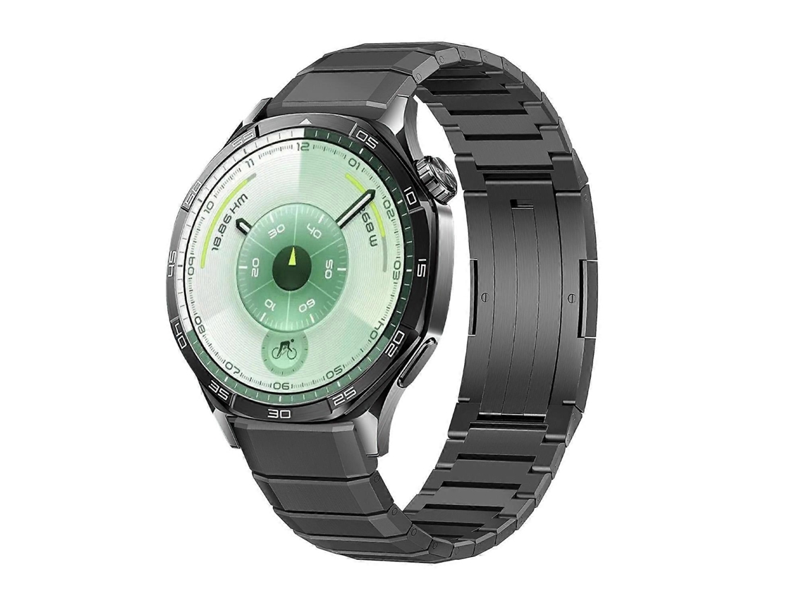 Pulseira De Liga De Titânio Com Fecho Dobrável De Um Elo Para Huawei Watch Gt 6 46mm