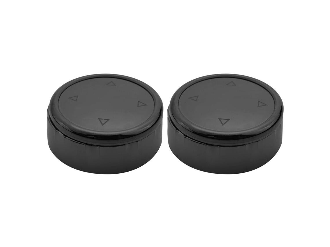 2x Acabamento Decorativo para Botão de Controlo Multimédia para Séries 1, 3 e 5 (f10, F20, F30), Controladores Nbt e Botões Idrive (moldura)