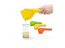 3 Peças Prensa Limões Manual, Extrator de Frutas Manual Atualizado, Fácil de Usar e Limpar, Abs Durável