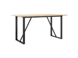 Dining Table, Dining Tables Vidaxl Marrom Madeira De Pinho (160 X 80 X 75 Cm)