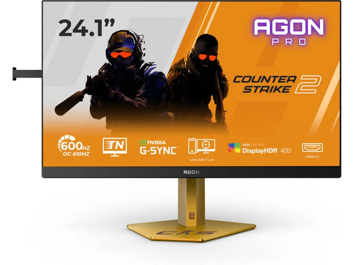 Monitor AOC Agon Pro CS24A (24.1'' - Full HD - 0.5 ms - 610 HZ - Preto)