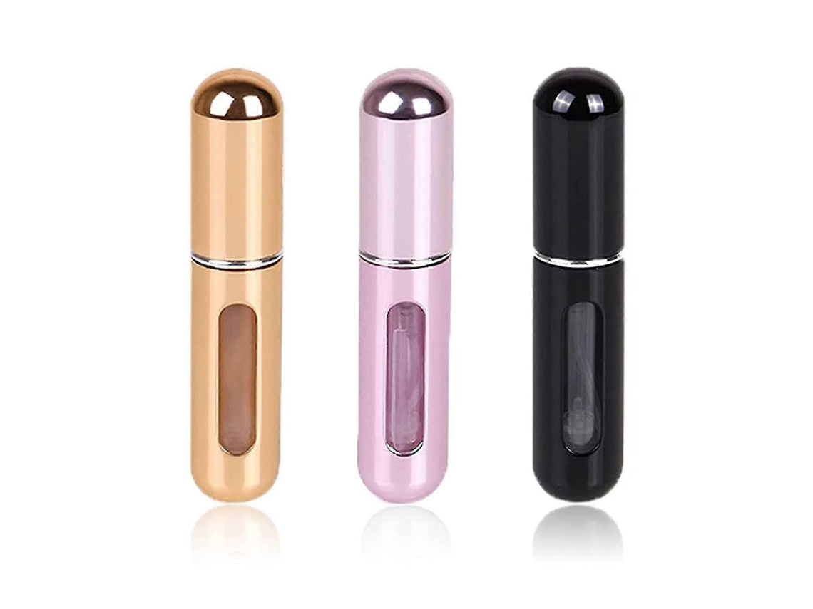 3pcs 5ml Mini Perfume Travel Refillable, Portable Perfume Atomizer, Spray Atomizer Perfume Bottle