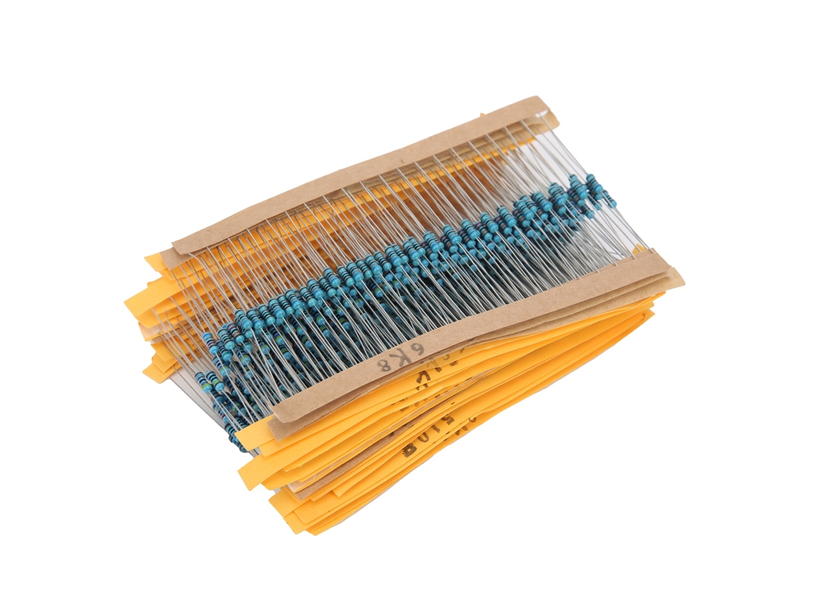 Kit De Resistores De Filme Metálico Laxiscreed Para Proteção De Dispositivos Eletrônicos De Alta Qualidade