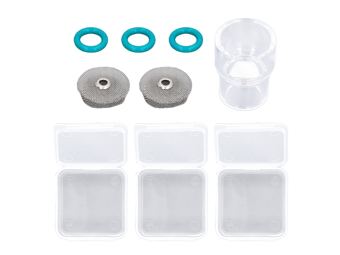 Conjunto De Acessórios Para Tocha De Solda Tig Com Anel O, Copo De Vidro E Filtro Compatível Com Wp9 20 25 17 18 26 6 Peças