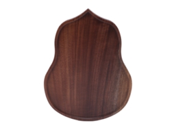 Eyf bandeja Chá Kung Fu Estilo Chinês Bambu 20x15.7cm Acessório Cerimônia Chá Casa