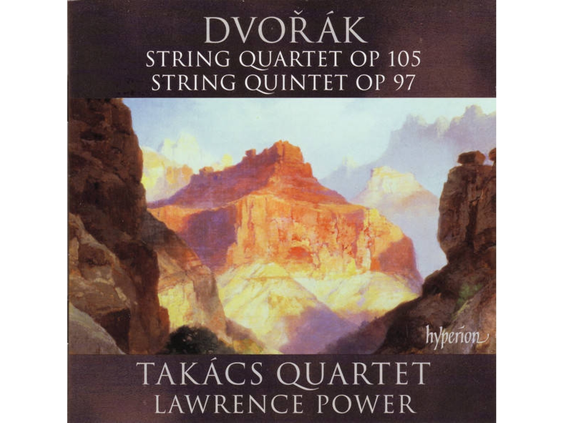 CD Dvořák – Takács Quartet, Lawrence Power - String Quartet Op 105 ∙ String Quintet Op 97