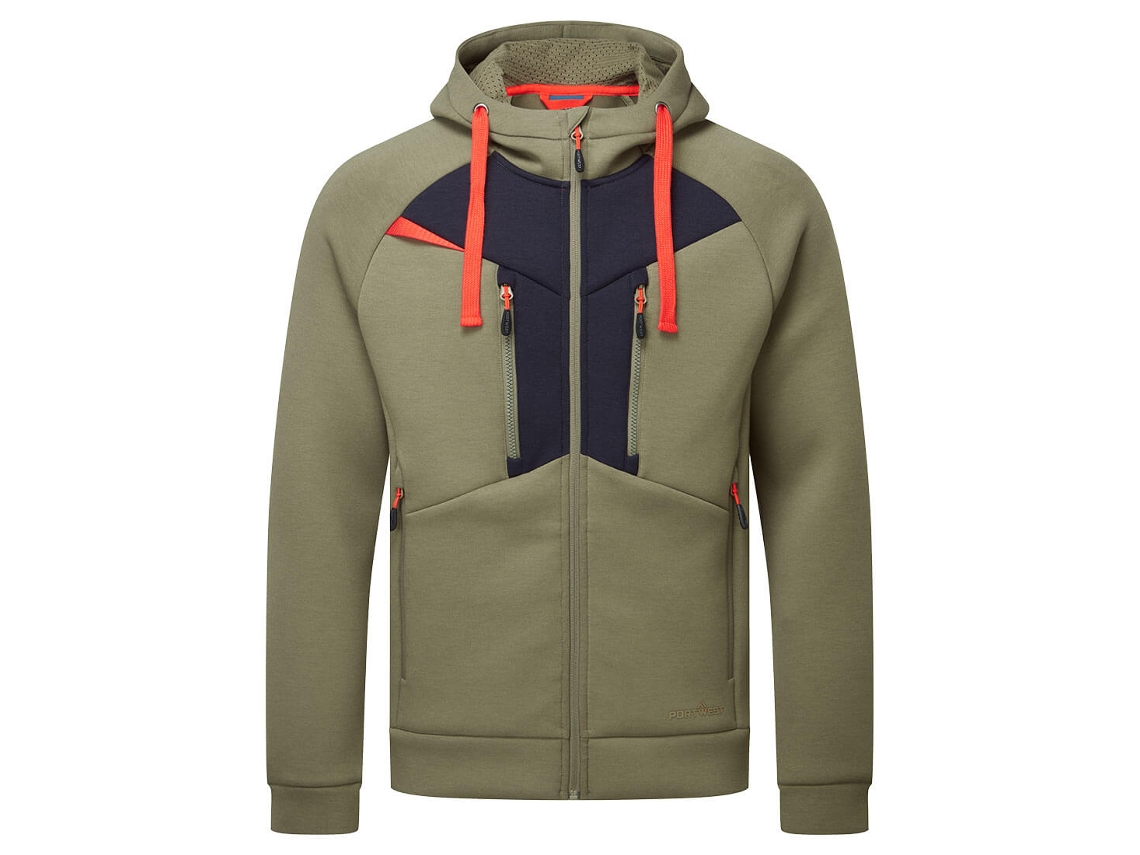 Moletom Com Capuz Dx4 Zip – Leveza E Conforto Ferrugem / Xl