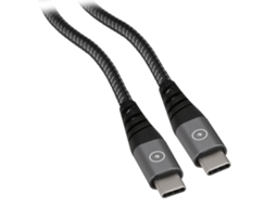 Cabo MUVIT Tiger (USB-C - USB-C - 1.2 m - Preto)