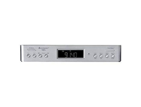 Rádio De Cozinha Soundmaster Ur2045si Prata Cinza Função Rádio