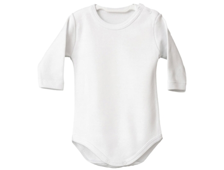 Calamaro C01123 Long Sleeve Body Branco 6 Months