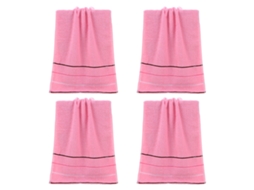 Toalha NEVEANCE Lavagem Rosto Espesso Necessidades Rosa (34x75cm)