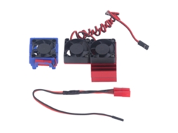 Ventilador 5v Radiador Motor Traxxas Slash 4×4 Vxl 1/10 Vermelho