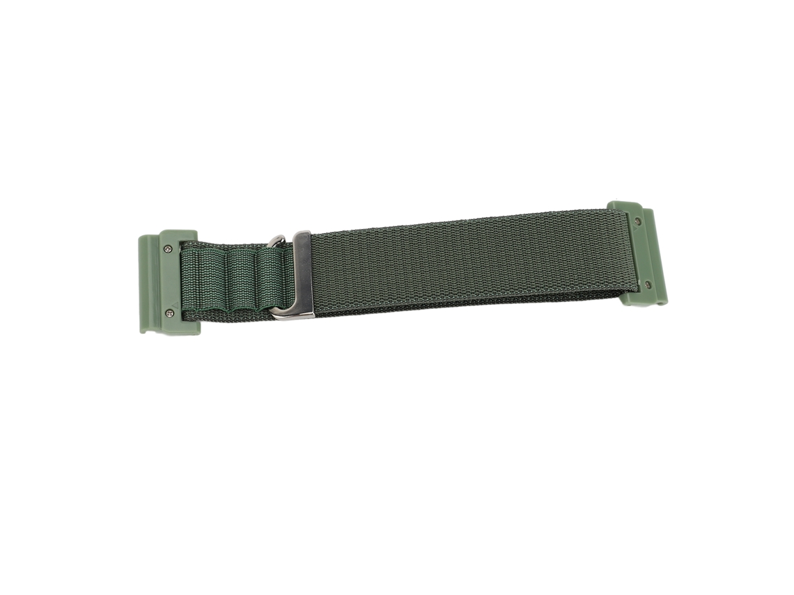 2026 cinto de Relógio de Nylon Ajustável 26mm Verde