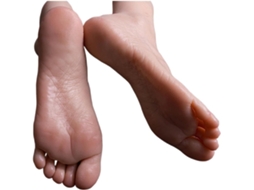 Modelo de Pé Feminino em Silicone, Simulação de Pés Humanos de Borracha para Fotografia, Acessórios SFUSHOS