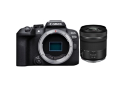 Eos R10 + Rf 15 30mm F4.5 6.3 Is Stm Máquina Fotográfica Híbrida Aps c + Ebook “20 Dicas para Fotos Que Impressionam” CANON