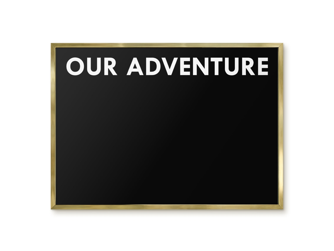 Magnetic Wall Board Our Adventure For The Office Espelharte (70x50 Cm)