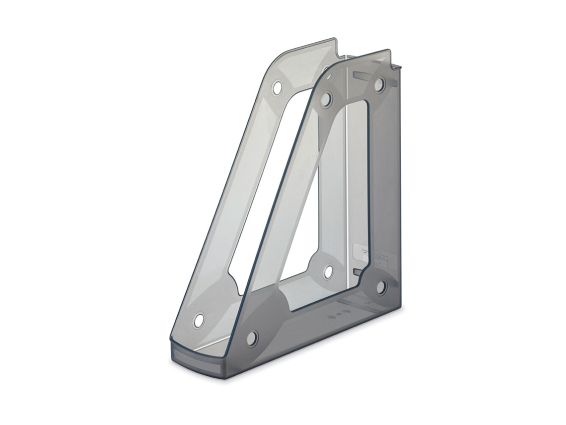 Porta Revistas A4 STAPLES Poliestireno 230 X 245 X 60 Mm Fumado