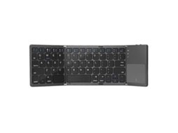 Teclado Bluetooth Dobrável com Touchpad, Ultrafino, Sem Fio TAISHENGDA