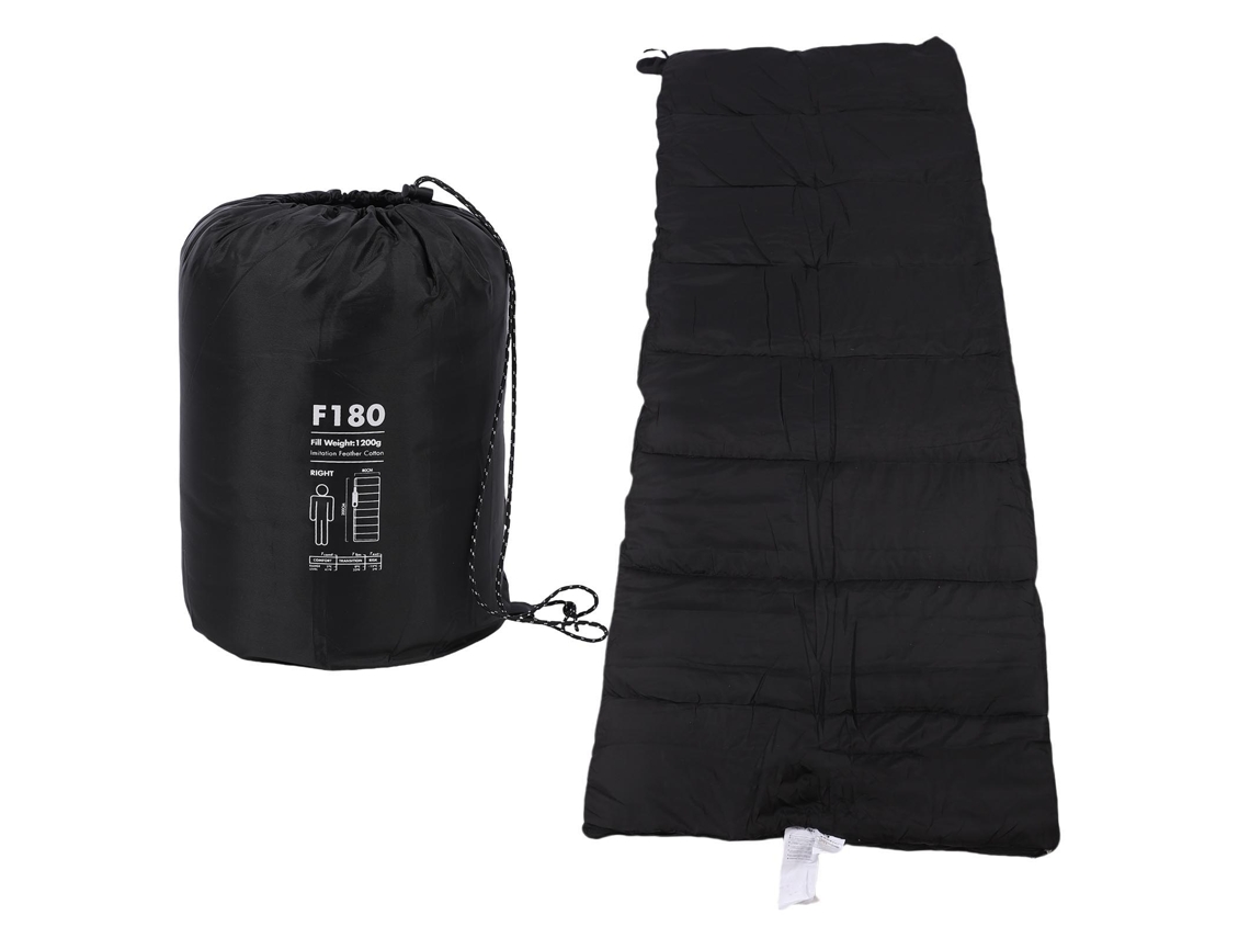 Saco De Dormir Para Adultos Tipo Envelope Conectável Com Tecido Pongee E Preenchimento De Pluma Algodão Para Camping Trekking Primavera Outono