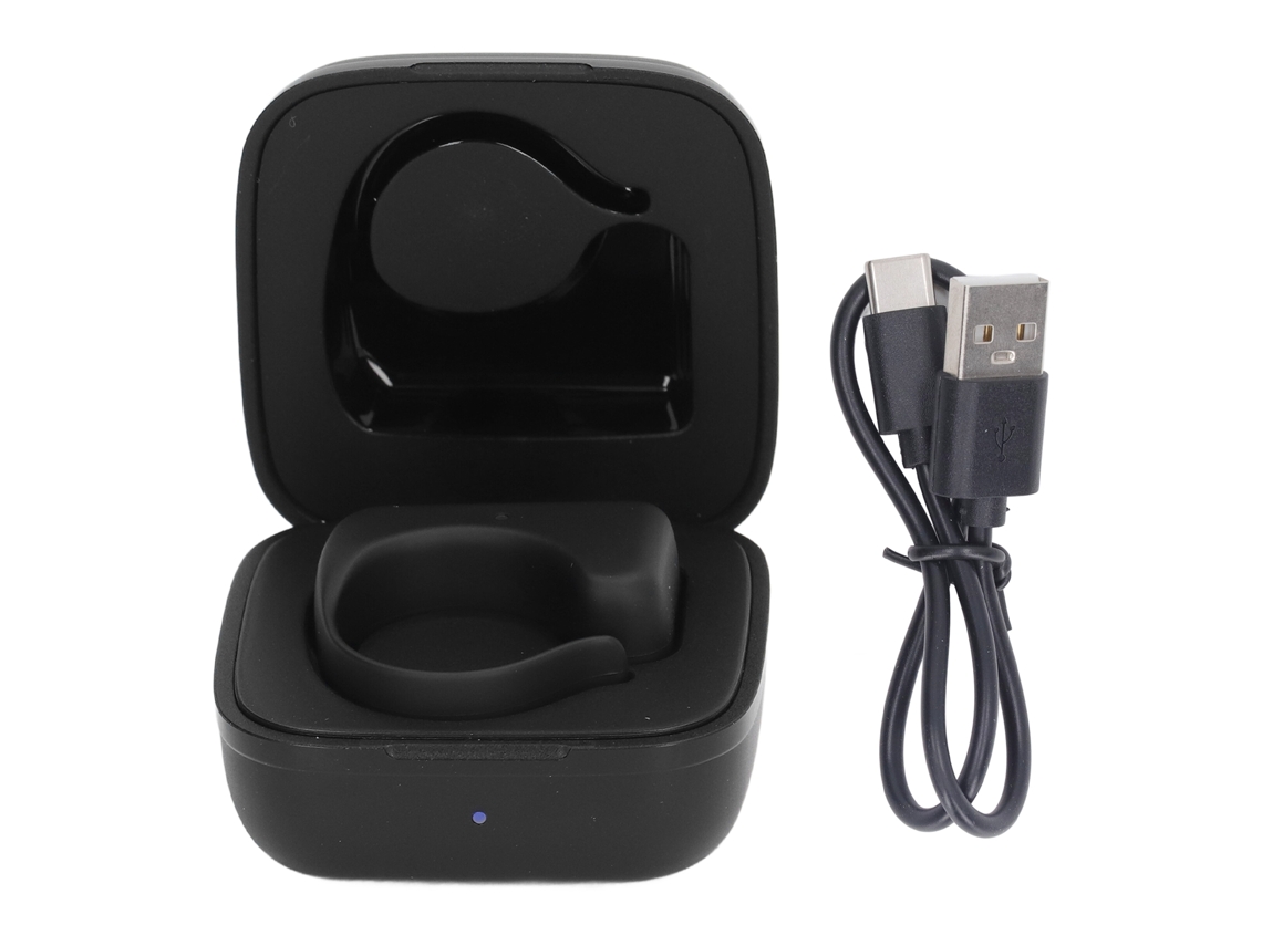 Anel de luz para celular Slowmoose preto com controle remoto Bluetooth, câmera ABS lateral articulada, botão de selfie com carregamento para celular