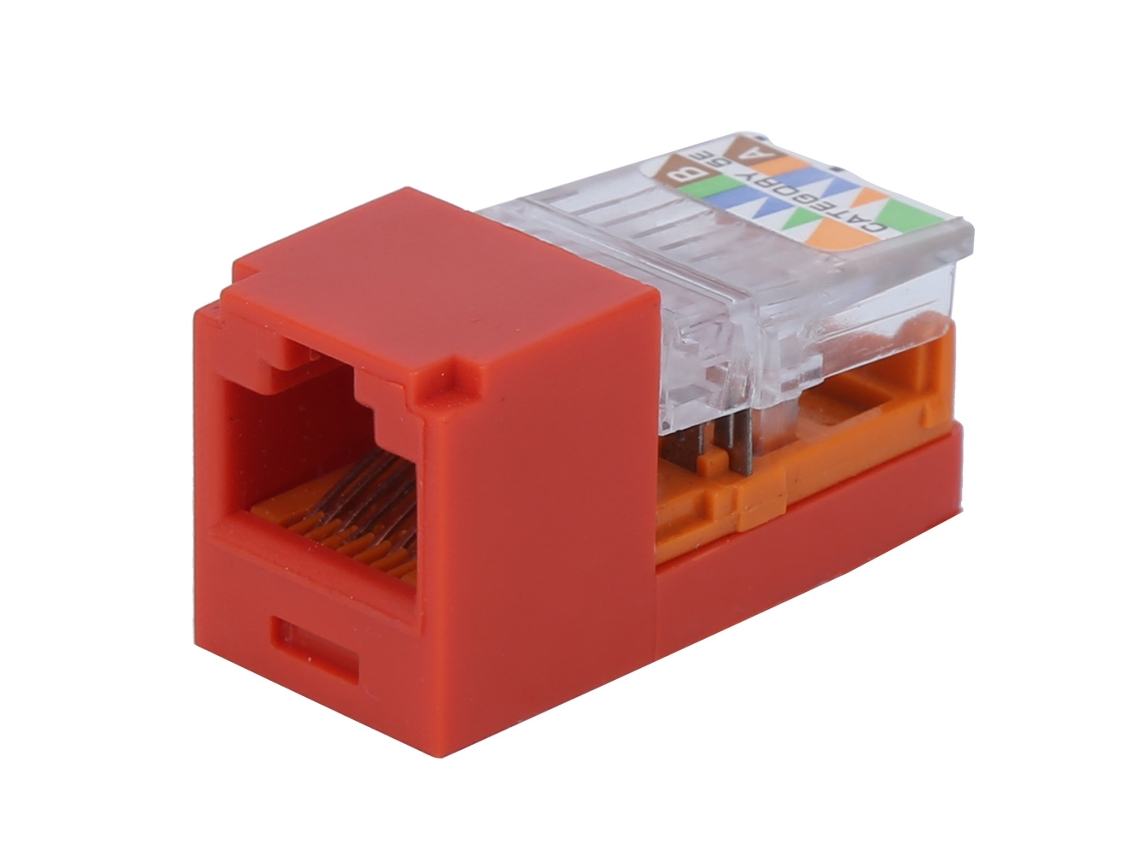 Laxiscreed Módulo De Rede Sem Ferramentas - Padrão Cat5e, Interface Rj45