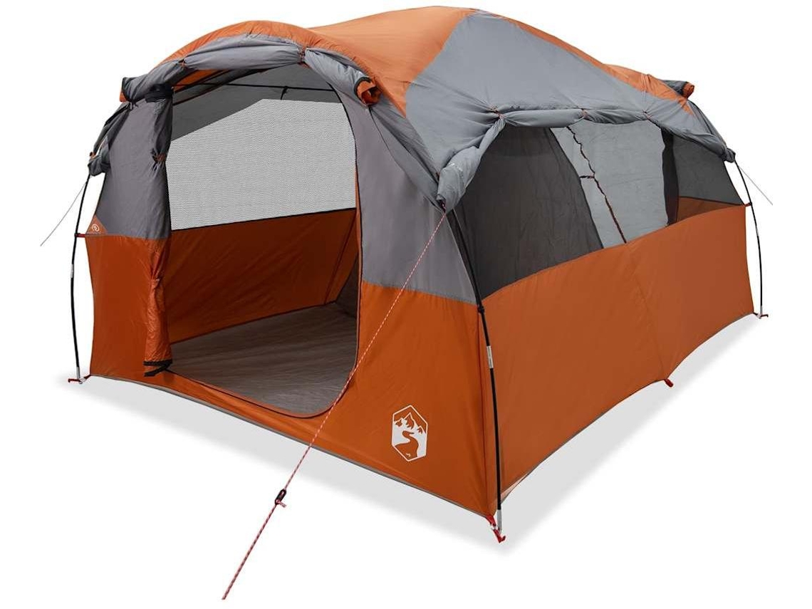 Family Tent, Family Tents Vidaxl Cinzeto Poliéster (n/a)