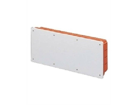 Ec350c7 Painel De Distribuição Embutido Com Tampa Série 350 294x152x70 Vermelho Branco Elettrocanali ()