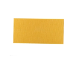 Quadro de apicultura de plástico com base de favo amarelo, ferramenta essencial para apicultor