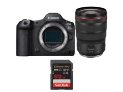 Eos R5 Mark Ii + Rf 24 70mm F/2.8 L Is Usm + 1 Sandisk 512gb Uhs ii 300mb/s + Ebook “20 Dicas para Fotos Que Impressionam” CANON
