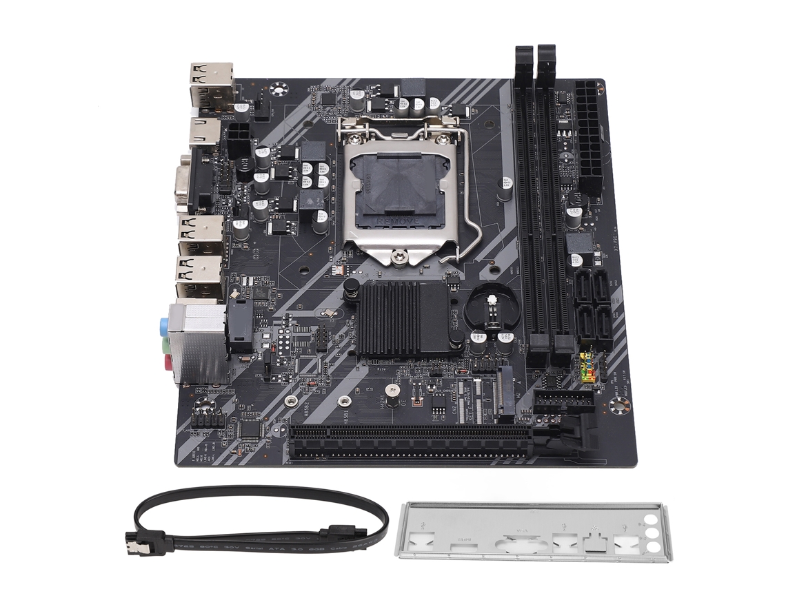 Placa-mãe De Computador H61m Ddr3 1155 Pin Dual Channel Para Placa-mãe De Desktop I3 I5 I7