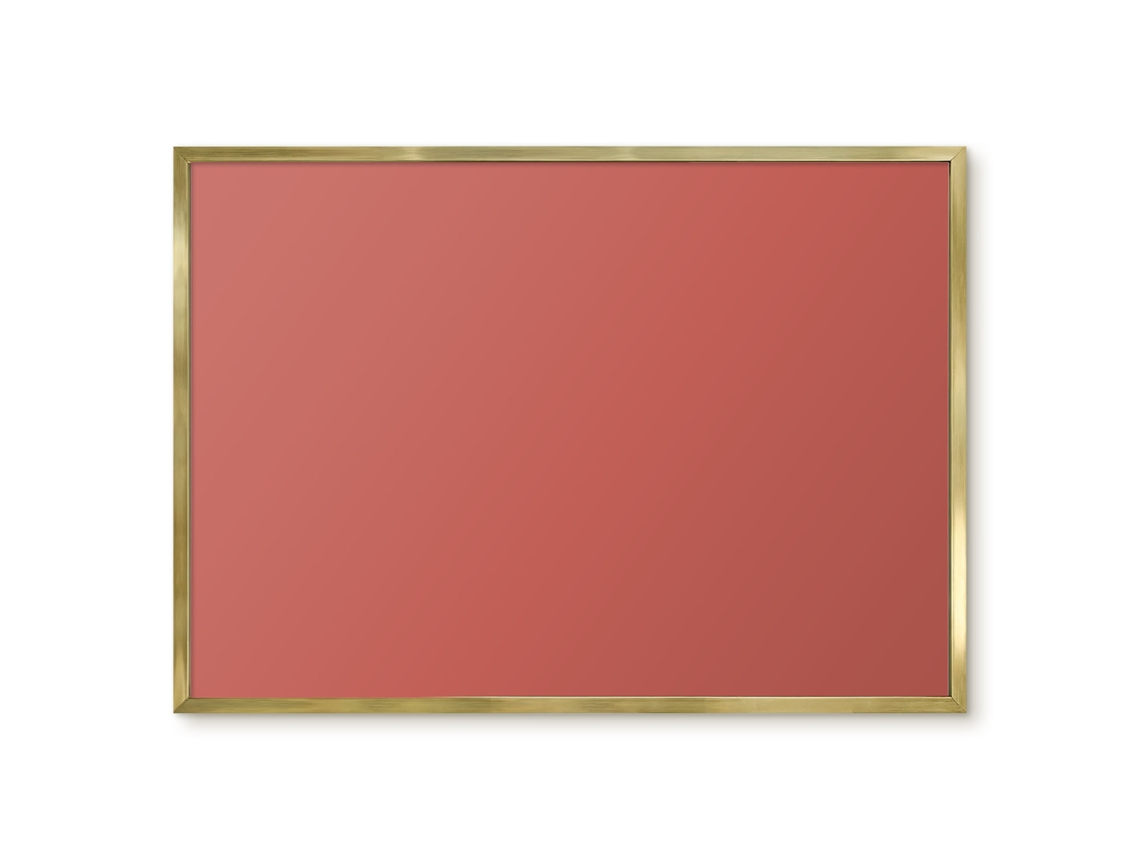 Magnetic Board For Wall Dark Salmon For The Bedroom Espelharte (70x50 Cm)
