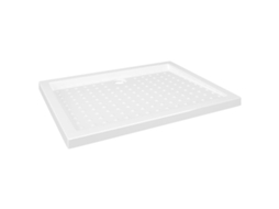 Base De Chuveiro Vidaxl White Abs (90x70x4cm)