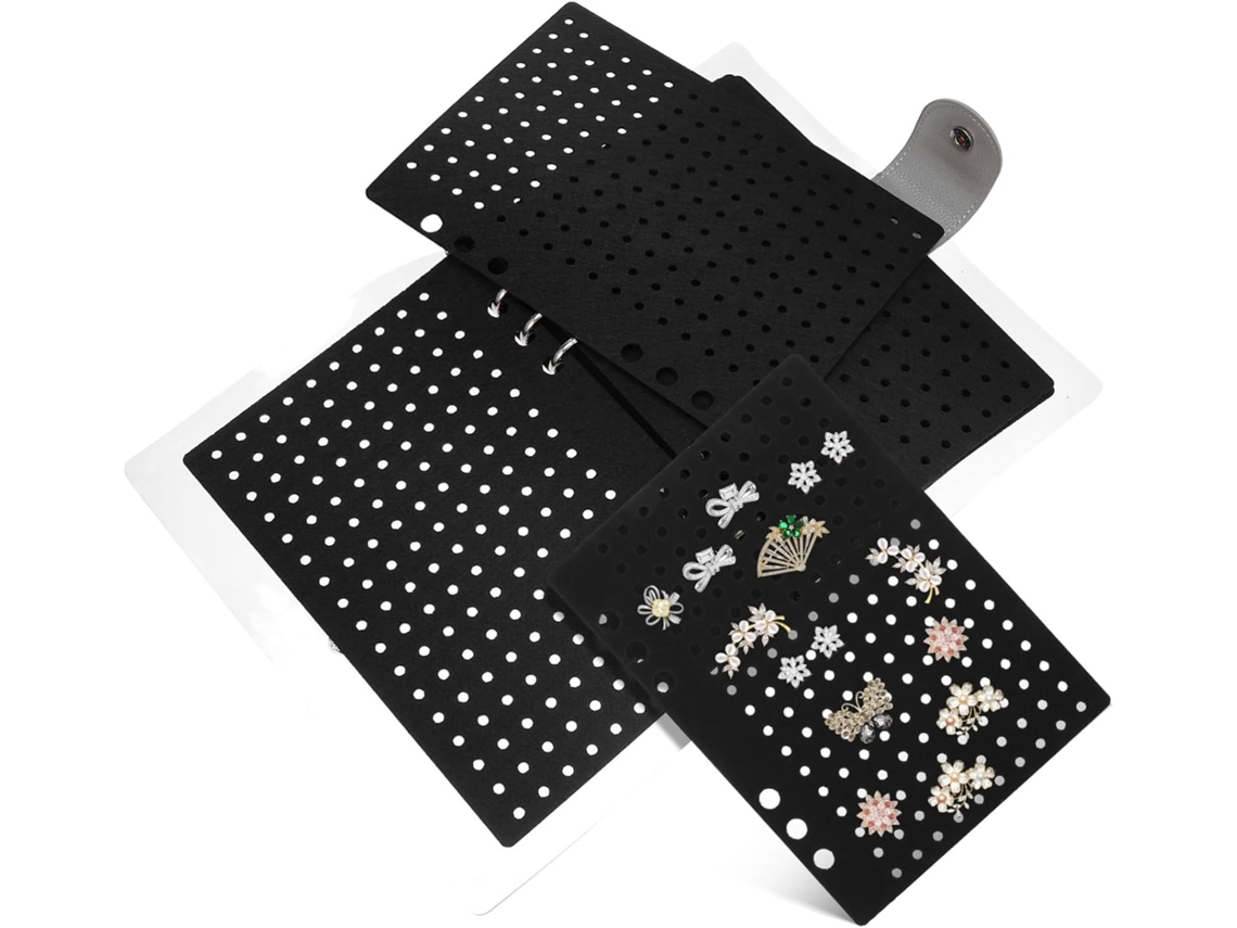 Álbum Expositor E Organizador De Pins De Esmalte, Resistente E