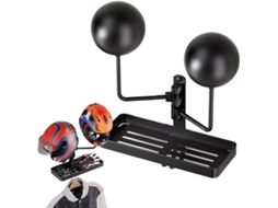 Mural para suporte de capacete | Suporte de metal reforçado para fones de ouvido | Sistema de armazenamento para garagem Para Equ Gokoco