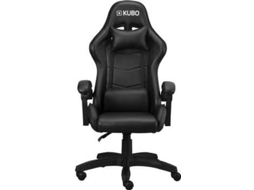 Cadeira Gaming KUBO Preta (Outlet Grade A - Até 130 kg - Elevador a Gás Classe 3)