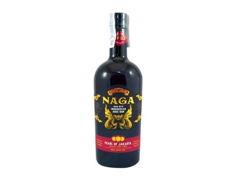 Rum NAGA Naga. Pearl of Jakarta Rum (0.7 L - 1 Unidade)