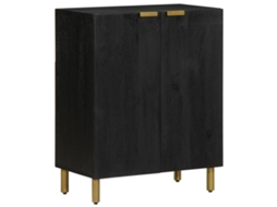 Sideboard, Sideboards Vidaxl Preto Madeira Processada