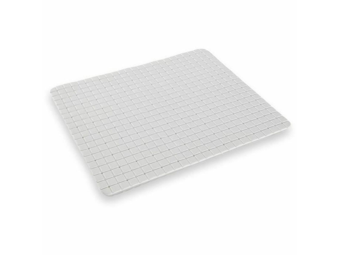 Tapete de banho antiderrapante Today Utility em polipropileno branco, 40 x 60 cm