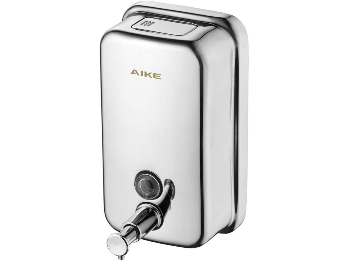 Dispensador Profissional De Sabão Em Aço Inoxidável, A Tecnologia Anti Leak Garante Operação Limpa, Aço Inoxidável Polido Adiciona Elegância Industria