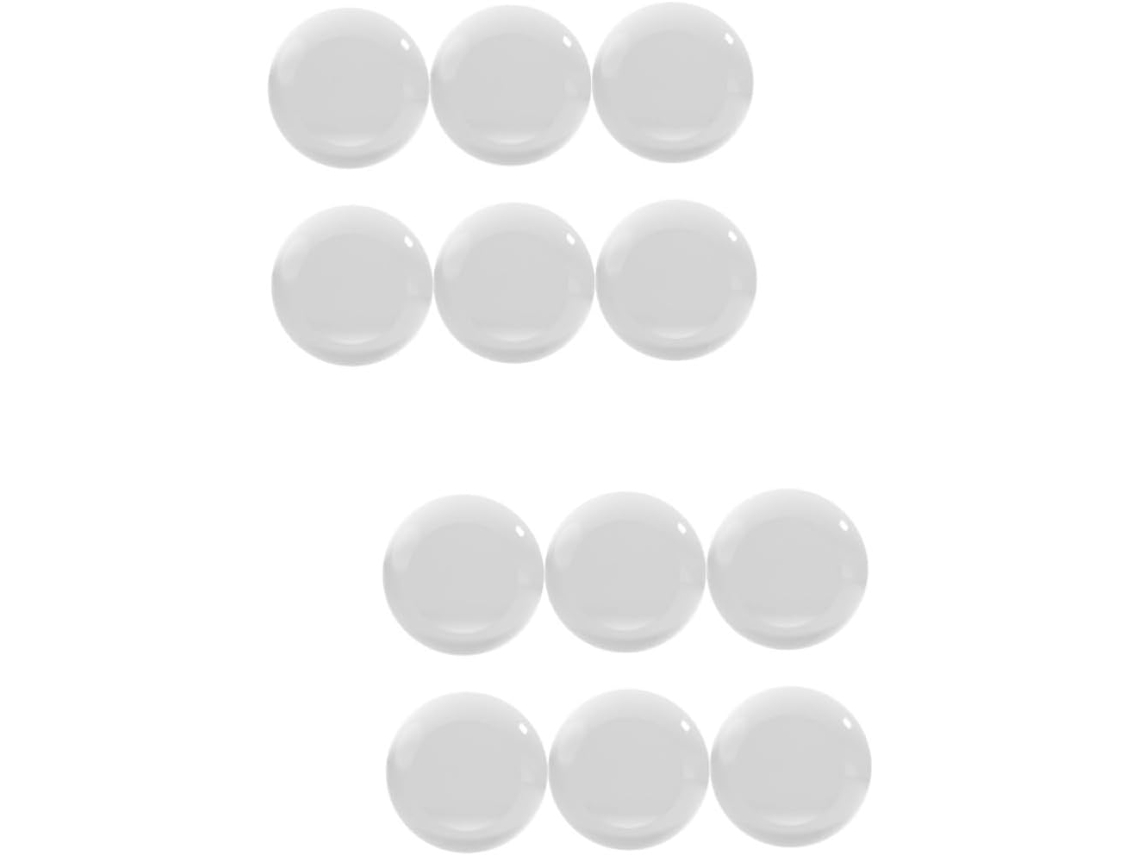 Conjunto De 12 Puxadores De Porta Reutilizáveis Em Silicone, Silenciosos, Com Fixação Adesiva Na Parede E Resistentes A Impactos.