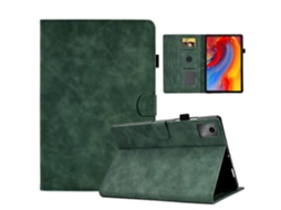 Capa De Couro Inteligente Com Relevo De Sorriso Para Tablet Lenovo Tab M11 / Xiaoxin Pad 11 2024